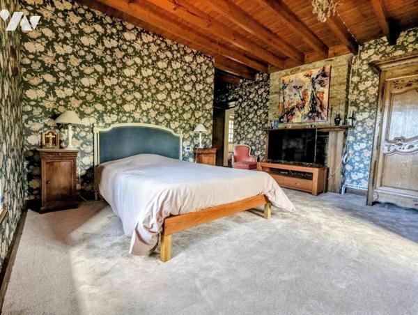 Maison en pierre avec dépendances – Terrain arboré de 2 046 m²