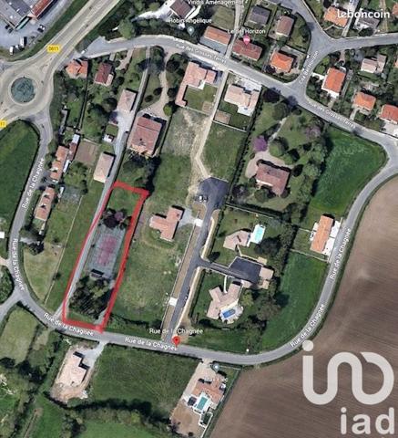 Terrain à vendre 2 877 m² Bessines