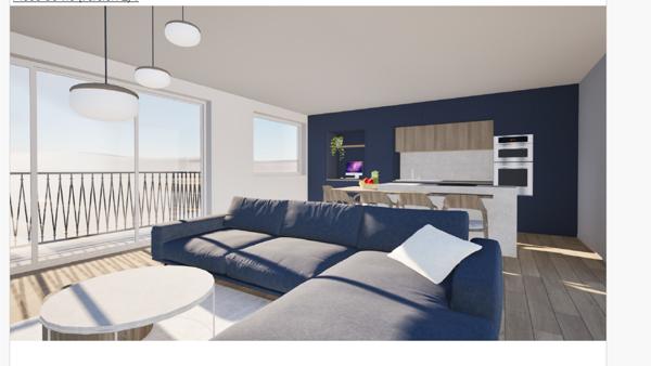 Marcq-en-Barœul (59700) Appartement lumineux 2 Balcons- Parking privé- Croisé Laroche-Fort potentiel d'évolution