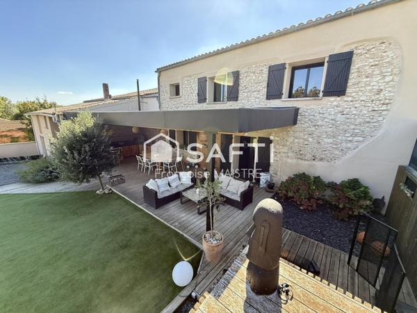 Corps de ferme rénovée – 5 chambres – Piscine