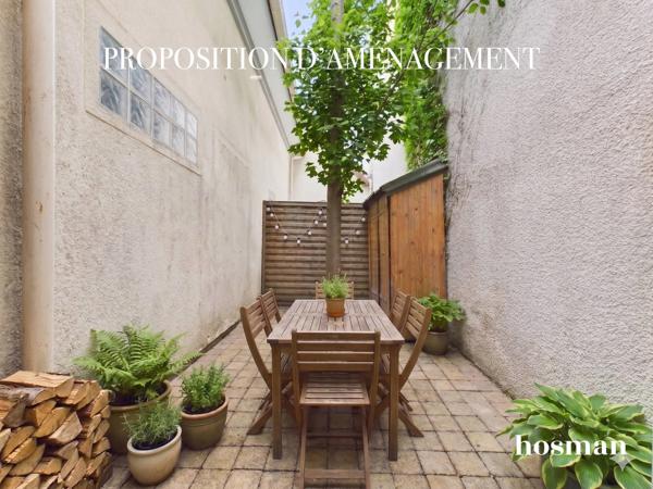 Maison dans rue privée - 5 pièces de 100 m² avec patios - Rue Paul Langevin, Saint-Ouen-sur-Seine
