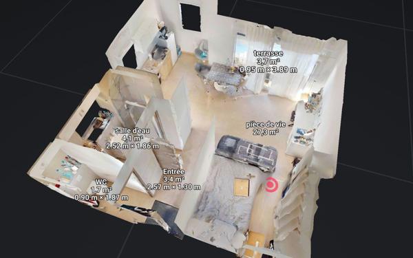 Appartement à louer    1 pièce •  Metz