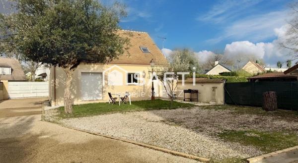 6 pièces sur 110 m² environ  / parcelle de jardin au calme de 642 m2 / dépendance