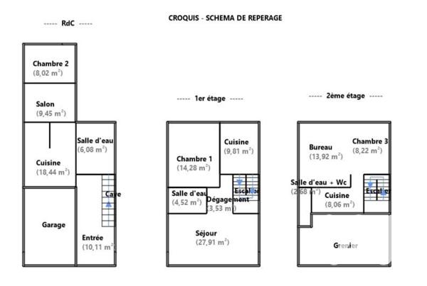 Maison à vendre 5 pièces 145,03 m² Bordeaux
