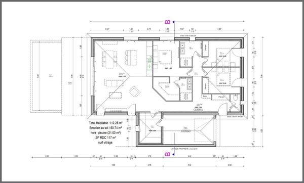 Maison de plain-pied avec garage Neuve !!!