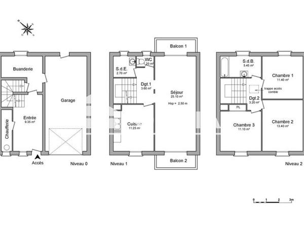Location Maison 4 pièces 97.75 m² - 13 RUE AUGUSTE RENOIR Castres 81100