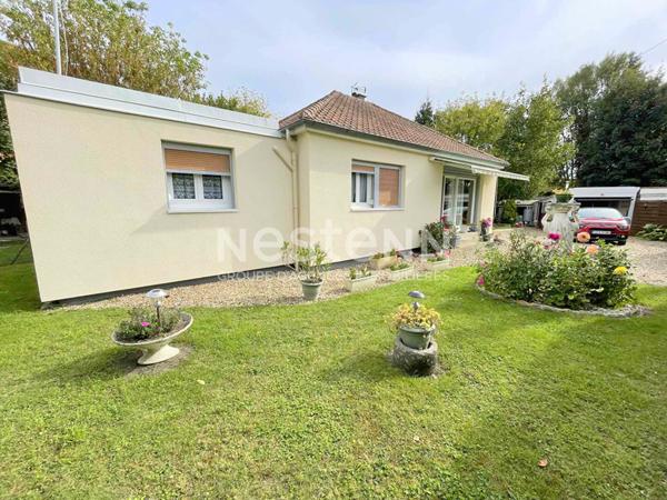 A VENDRE - Maison de PLAIN PIED 93 m² à Gisors - 3 chambres - 708 m² de terrain