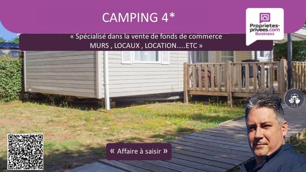 OPPORTUNITÉ INVESTISSEUR  - CAMPING 4* - SUD RHÔNE - MURS & FONDS