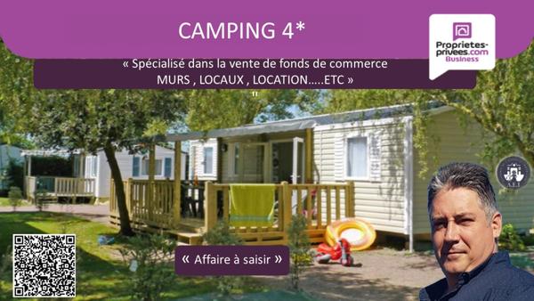 OPPORTUNITÉ INVESTISSEUR  - CAMPING 4* - SUD RHÔNE - MURS & FONDS