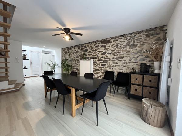 Maison de bourg de 134m2 – 3 chambres + bureau