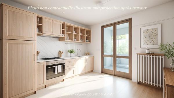 Appartement 4 pièce(s) de 95 m² habitables ? balcons, garage, cave et parking