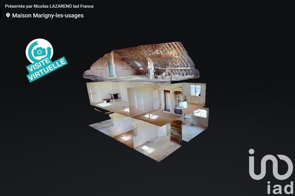 Maison à vendre 3 pièces 73 m² Marigny-les-Usages