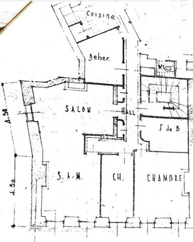 Appartement 4 pièce(s) + chambre de service + cave