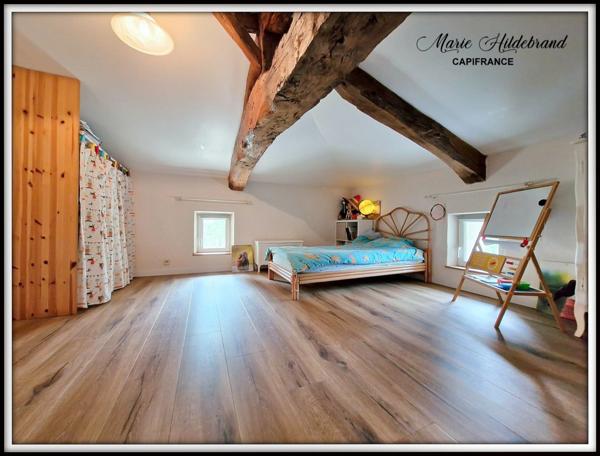 Maison en pierre de 120m² avec gite de 42m² - Terrain : + de 8000m²