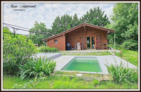 Maison en pierre de 120m² avec gite de 42m² - Terrain : + de 8000m²