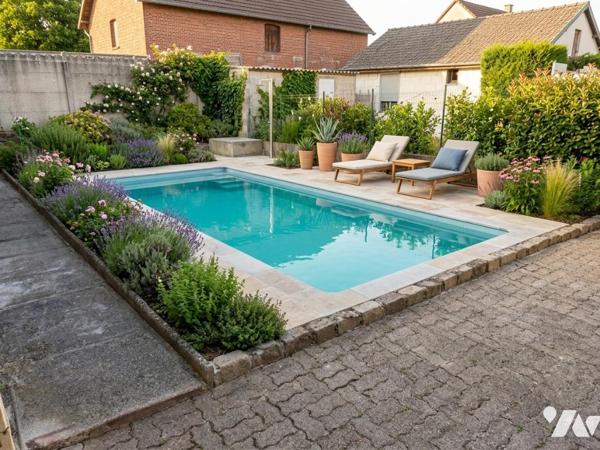 A VENDRE MAISON AVEC DEPENDANCES, GARAGE ET JARDIN
SAINT-QUENTIN QUARTIER REMICOURT