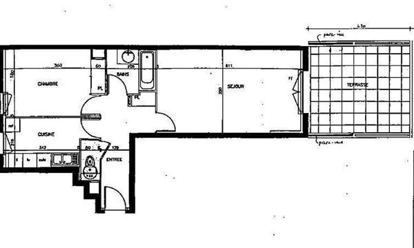 Appartement 2 pièces - 44100 Nantes -  Canclaux