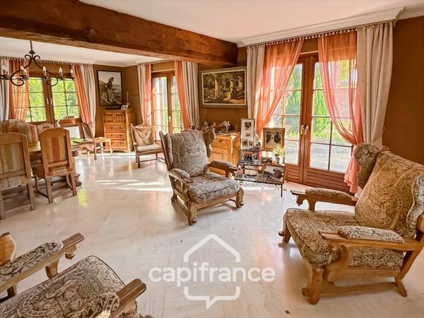 Maison de caractère style manoir – 258 m² – Parc arboré – Allée privative – Fort potentiel