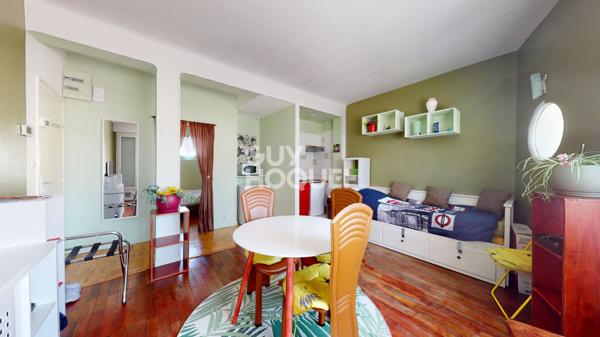 APPARTEMENT 2 PIÈCES - GARE - VENDU MEUBLÉ