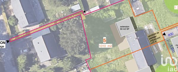 Terrain à vendre 1 010 m² La Chapelle-sur-Erdre