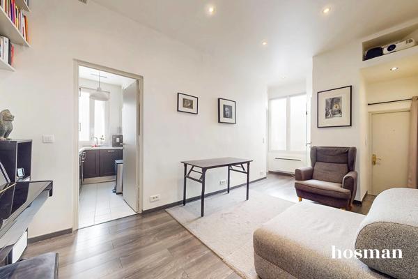 Appartement 2 pièces de 32,25m² - Calme - Rue Pelleport, Paris - Métro Gambetta