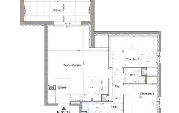 Vente Appartement P3 Allemond   