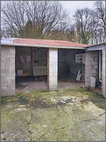 Maison 3 pièces à rénover – 2 chambres – Jardin