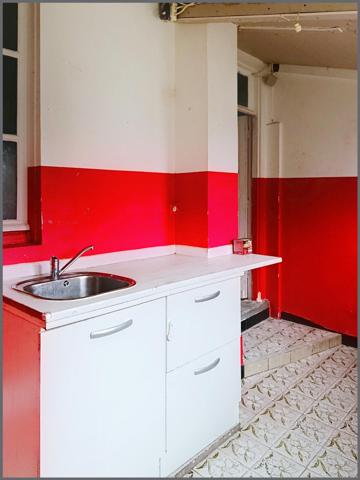 Maison 3 pièces à rénover – 2 chambres – Jardin