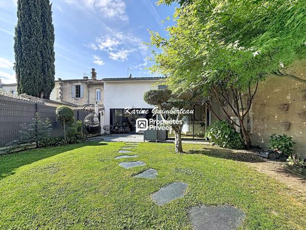 Libourne-Tourny : Maison de 125 m² évolutive + garage + jardin