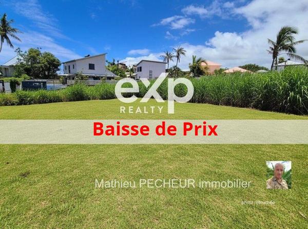 SAINT-BENOIT / TERRAIN CONSTRUCTIBLE 719 m2