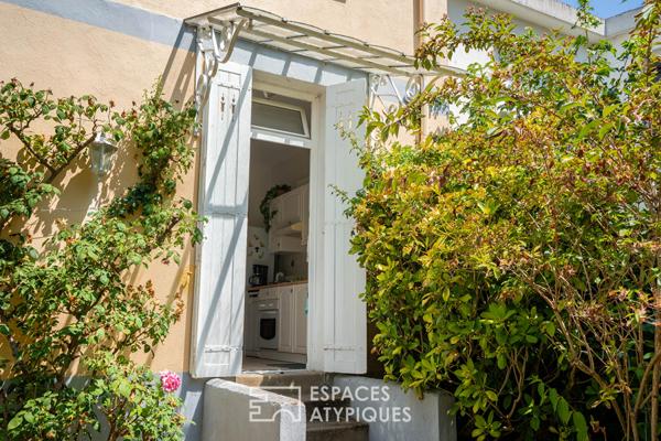 Maison de ville en pierre avec jardin plein sud, Nantes Monselet