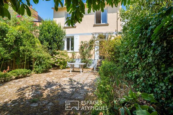 Maison de ville en pierre avec jardin plein sud, Nantes Monselet