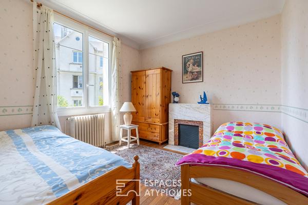 Maison de ville en pierre avec jardin plein sud, Nantes Monselet