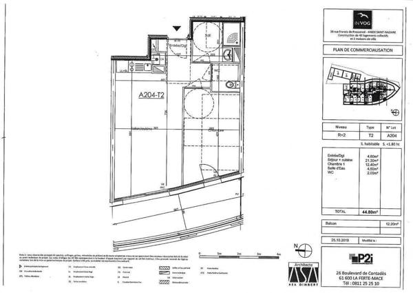 Appartement 2 pièces - 44600 Saint-Nazaire