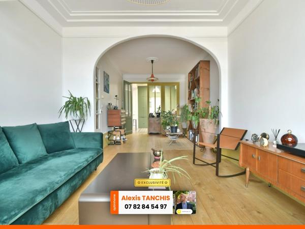 Exclusivité – Maison semi-mitoyenne avec cachet, garage & jardin S/O – Marcq Centre