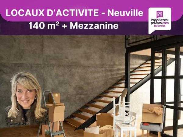 NEUVILLE SUR SAONE - Local d'activité 140 m ² + 100 m² mezzanine