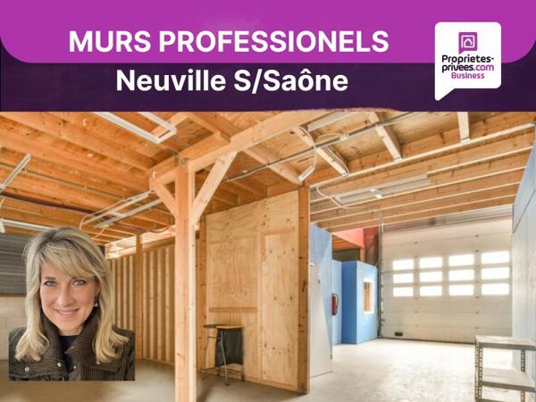 NEUVILLE SUR SAONE - Local d'activité 140 m ² + 100 m² mezzanine