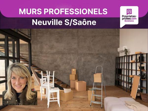 NEUVILLE SUR SAONE - Local d'activité 140 m ² + 100 m² mezzanine