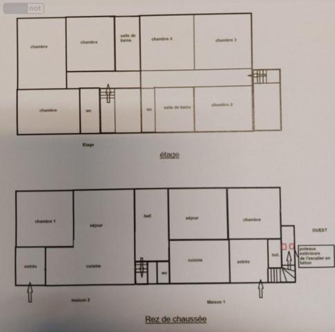 Immeuble à vendre à Merlevenez dans le Morbihan (56700), ref : 56040-650