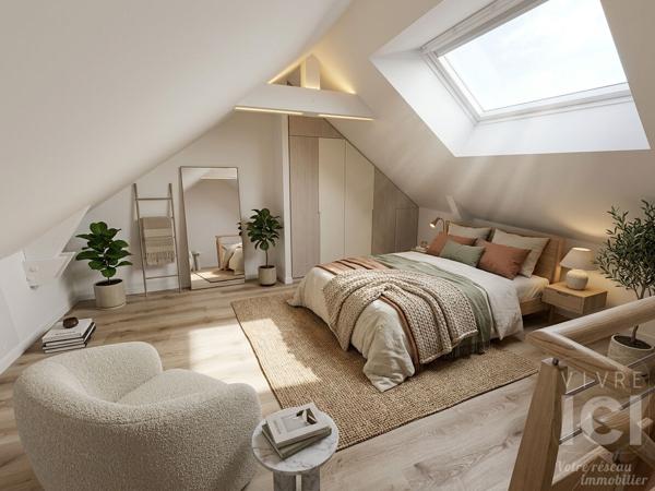 APPARTEMENT - T2 - DERNIER ETAGE - DUPLEX - 32M² - 48M² AU SOL