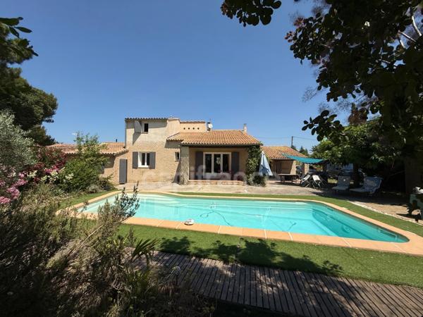 Maison 170 m2 à vendre piscine parcelle 4426 m2 LA TOUR D'AIGUES (84)