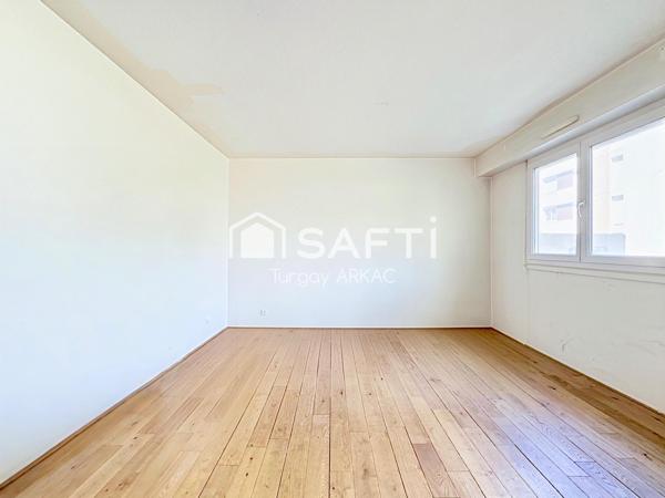 Grand T3/T4 lumineux de 80 m² avec balcon sud-est – Bourgoin-Jallieu centre – Garage en option
