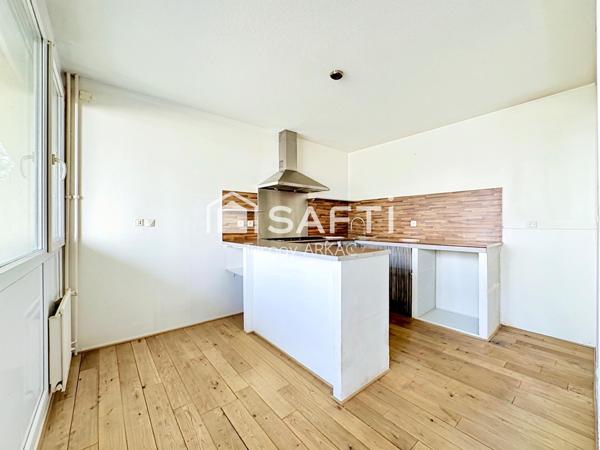 Grand T3/T4 lumineux de 80 m² avec balcon sud-est – Bourgoin-Jallieu centre – Garage en option