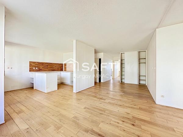 Grand T3/T4 lumineux de 80 m² avec balcon sud-est – Bourgoin-Jallieu centre – Garage en option