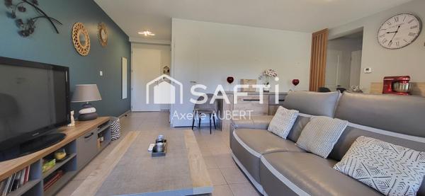 Beau T3 récent dans résidence sécurisée