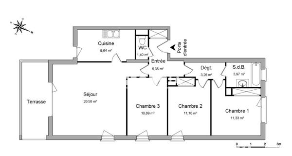 Location Parking 17 m² - Riedisheim 68400