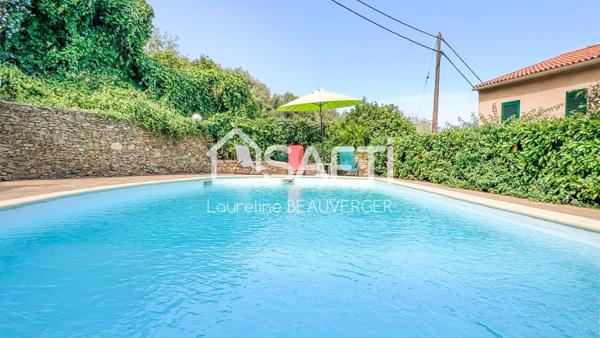 VILLA VUE MER ET PSICINE EN CORSE