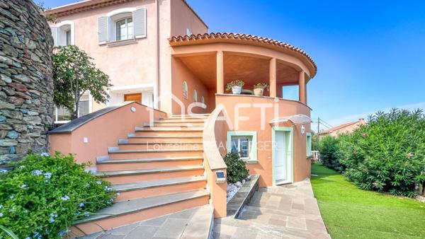 VILLA VUE MER ET PSICINE EN CORSE