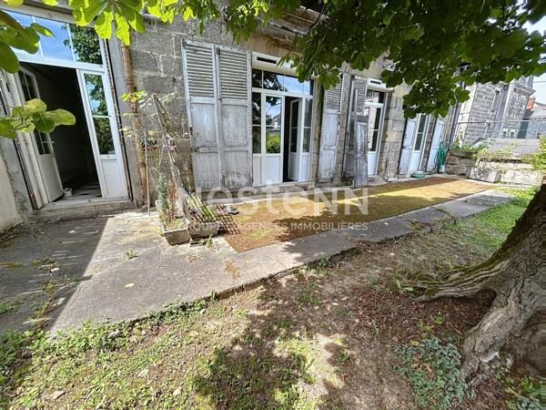 Appartement T4 à vendre quartier Champanatier - appartement de caractère avec jardin arboré -