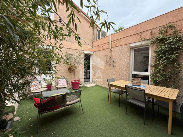 A VENDRE 13400 AUBAGNE MAISON TYPE 5 DE 100 M² SUR 100M² DE JARDIN PARKING COUVERT